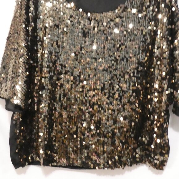 SWEET RAIN | medium | Glamorous Sequin Statement Top | NWOT - Picture 7 of 16